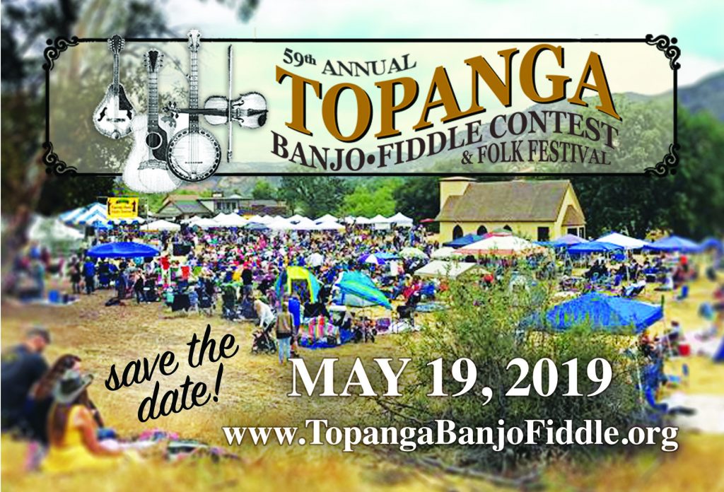 Topanga Banjo Fiddle Festival flyer